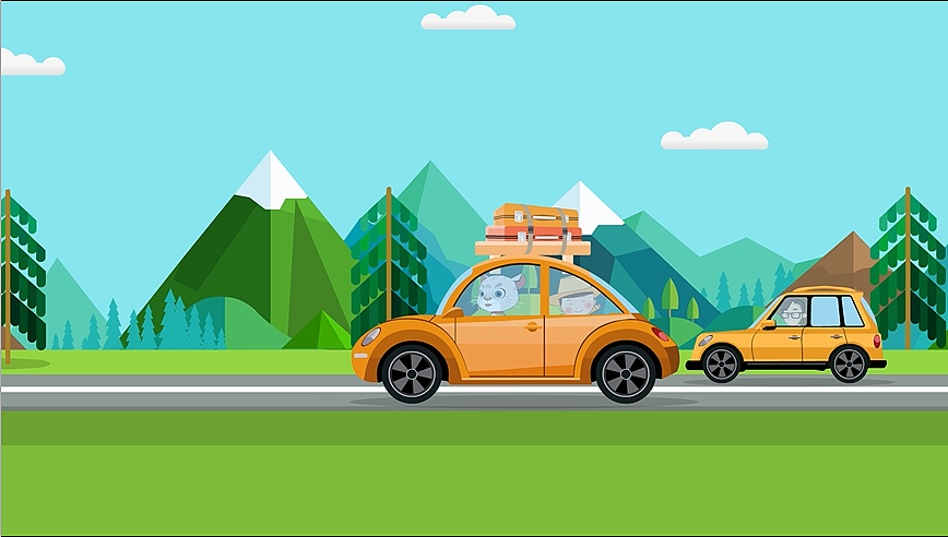 旅游车卡通,探索汽车文化与动漫艺术的完美融合